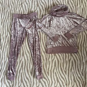 Betsey Johnson Velvet set